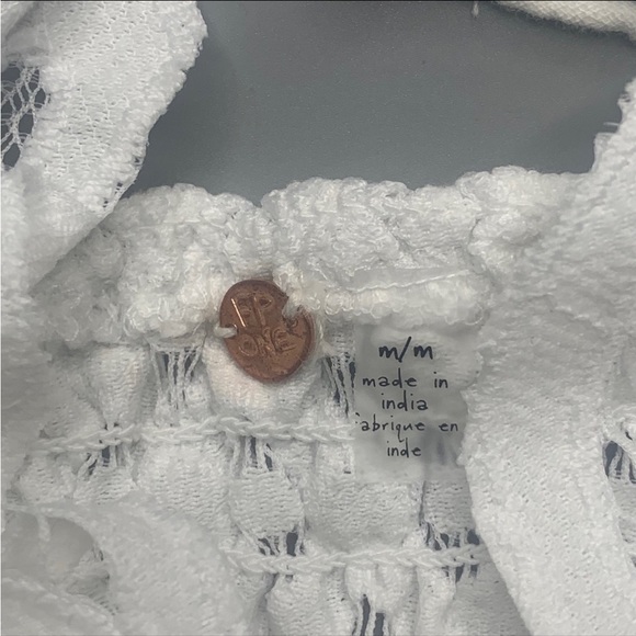 NWT, Free People Intimately “Adella” Cami, White, M, - Picture 11 of 13